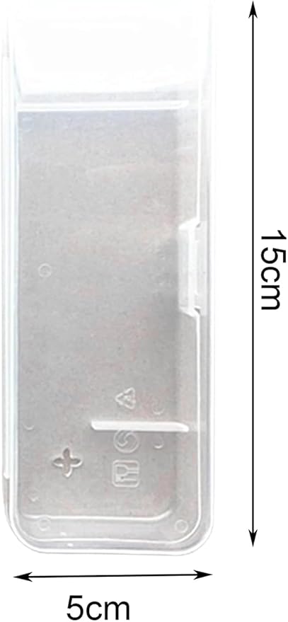 Transparent Shaving Box for Shaver Razor, Razor Protector Plastic Box Cover Container Storage for Manual Razor System Shaver Accessories, Men's Electric Shaver Accessories