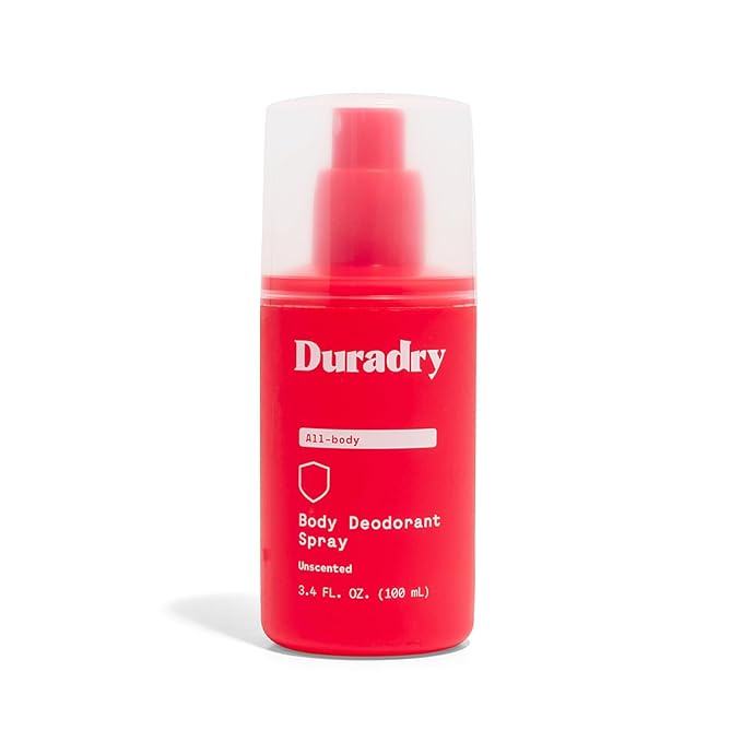 Aluminum-Free Whole Body Deodorant Spray for Men and Women - Unscented Deodorant for Whole Body, Natural Odor Neutralizer, Clear and Residue Free, Non-Staining, Cruelty-Free - 3.4 Fl Oz