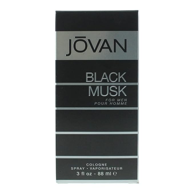 Jovan Black Musk by Jovan for Men - 3 Ounce Cologne Spray