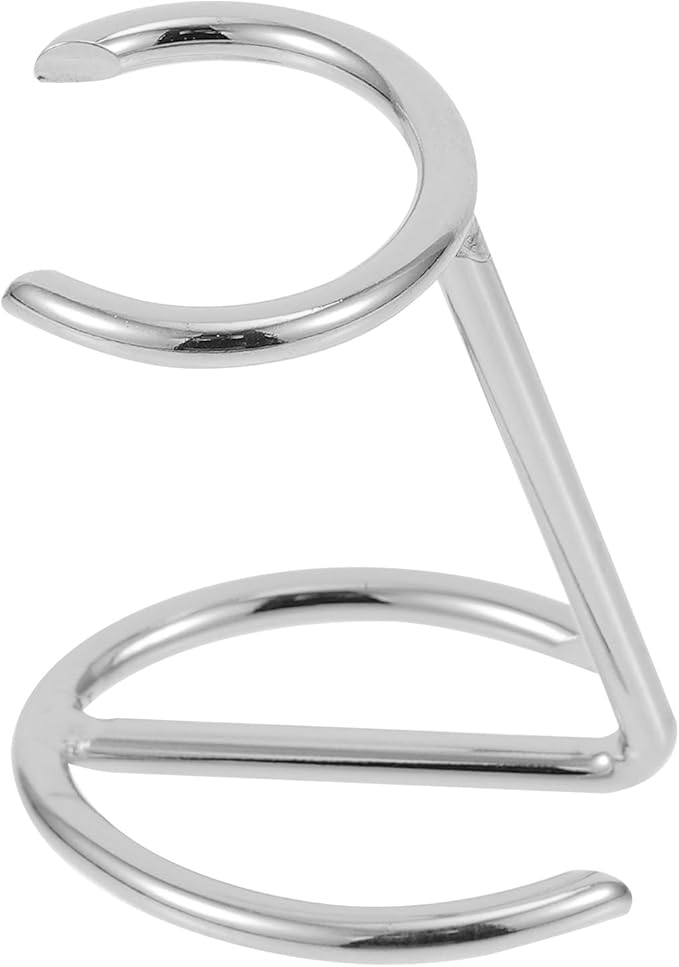 Uonlytech Men’s Shaving Razor and Brush Stand Ferroalloy Bathroom Razor Holder Organizer Drying and Storage