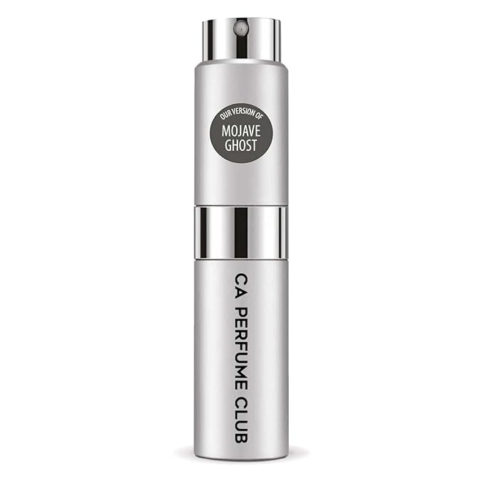 CA Perfume Impression of Mojave Ghost For Women & Men Fragrance Eau de Parfum Spray Refillable Atomizer Bottle 0.27 Fl Oz/8ml-X1