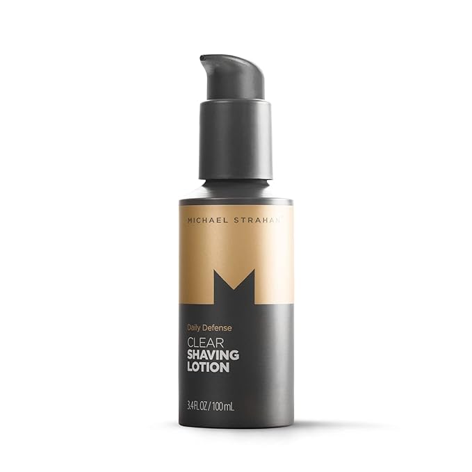Clear Shaving Lotion by Michael Strahan | Men’s Grooming and Skincare for Dry, Sensitive Skin | Hydrating Shave Gel | 3.4 Fl. Oz
