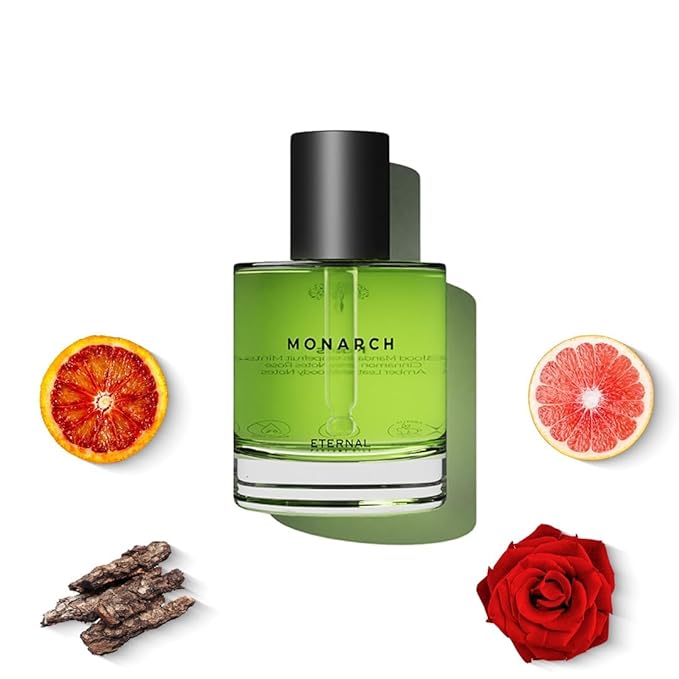 Eternal perfume oils Monarch Perfume for men Inspired by 1 Milli0n Eau De Parfum Long Lasting Perfume Unisex Perfumes for Women 1.69 FL Oz with 1 FL Oz Designer Perfumes (Pack of 2)