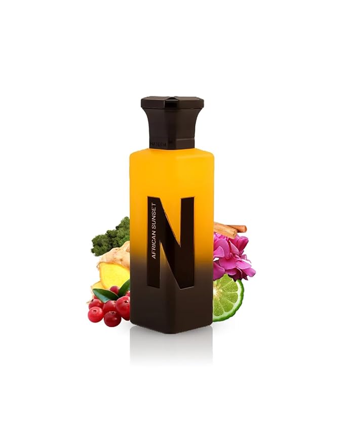 Naseem Perfumes N-Series African Sunset Aqua Perfume Sublte Tone Alcohol-Free Eau De Parfum For Men & Women 75 ml