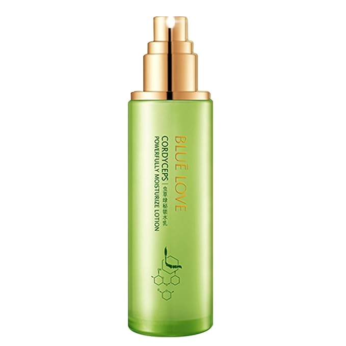 BLUE LOVE Cordyceps Hydrating Facial Lotion - Deep Moisturizing Lotion for Dry Skin, Nourishing & Plumping Daily Moisturizer for Women & Men, All Skin Types
