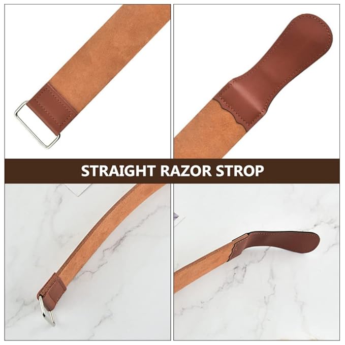 Sharpening Strop Dual-sided Leather Strap for Efficient Maintenance Barber Shop
