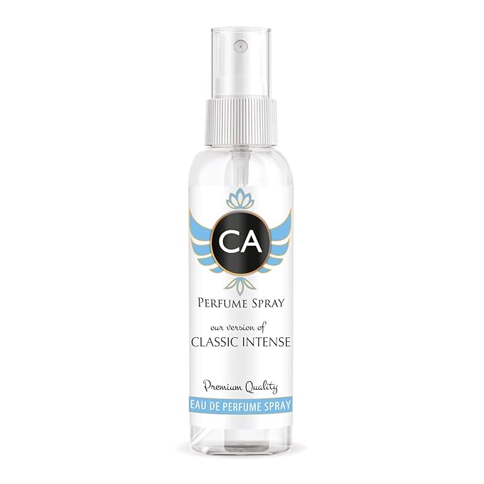 CA Perfume Eco Refill Impression of Classic Intense for Women Amber Floral Long Lasting Fragrance Eau De Parfum 2 Fl Oz 60ml