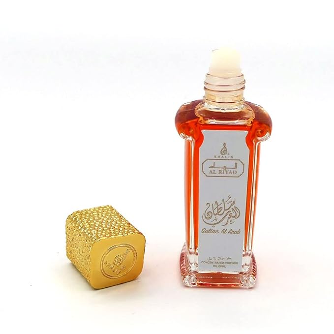 Maison d'Orient SULTAN AL ARAB 20 mL Body Oil Roll On, Alcohol-Free Royal Caribbean Cruise Essentials Arabian Fragrances. Vacation Essentials