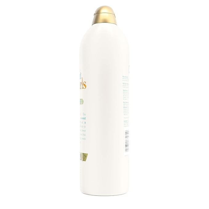 OGX Quenching + Coconut Curls, Moisturizing Shampoo for Curly Hair, Detangling, Curl Enhancing, 25.4 fl oz