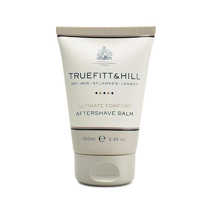 Truefitt & Hill Ultimate Comfort Aftershave Balm Travel Tube, 3.38 fl oz