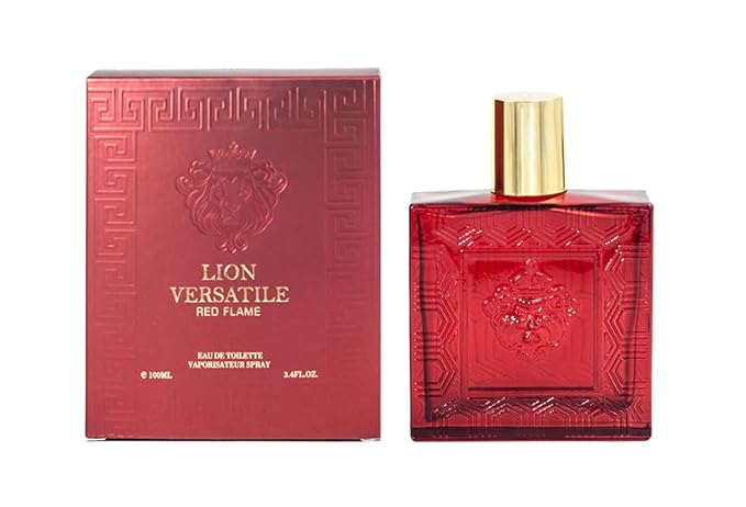 EBC-Collection, VERSATILE RED FLAME Perfume for Men, 3.4oz/100ml