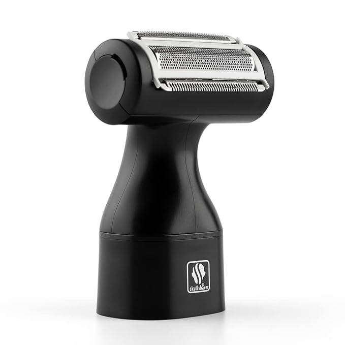 Skull Shaver Foil Attachment - Close Shave for Delicate Areas - Stainless Steel Head Foil Shaver - Compatible with Pitbull, Palm & Butterfly Kiss Shavers