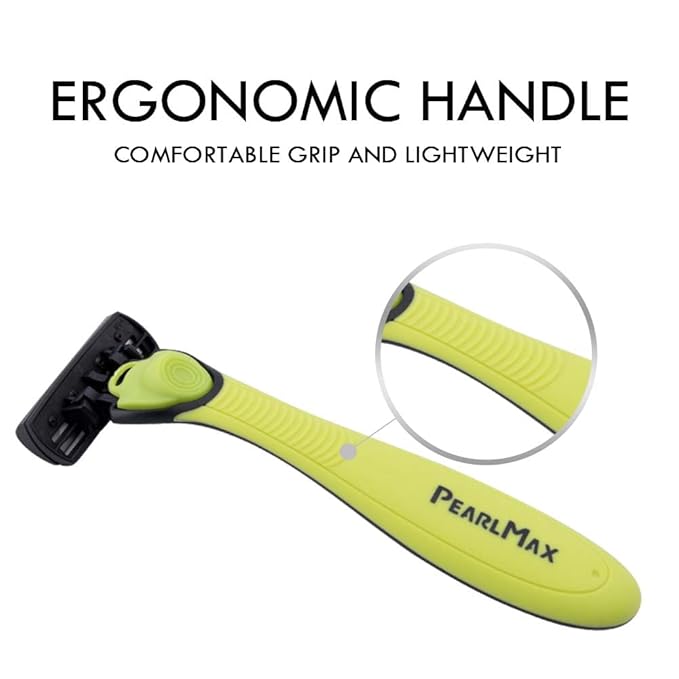 Mens Disposable Razor 3 Blade Shaving 19 Refill Blades Smooth Shave Stainless Steel For Sensitive Skin Men Grooming Shaving Tool