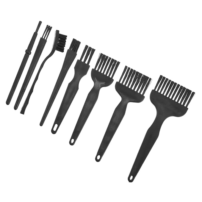Ipetboom 8pcs Shaver Brush Set Electric Razor Cleaner Mini Brush Cleaner for Razor Shaver Clipper Trimmer