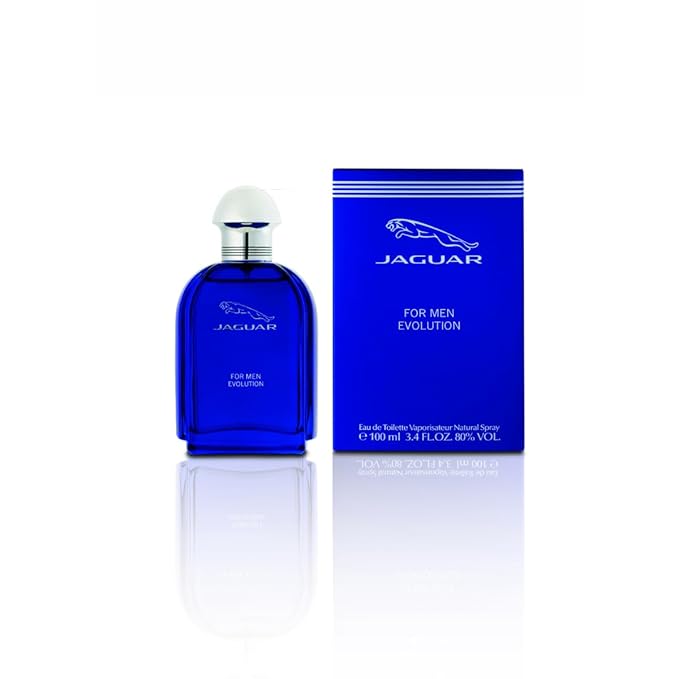 Jaguar Evolution Eau de Toilette Spray for Men, 3.4 Ounce