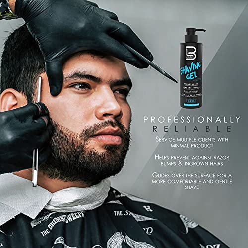 L3 Shaving Gel - Straight Razor Shave Gel - Non-Irritating - Refreshing Smell L3 - No Hot Towel Necessary - Level Three Razor Gel (Ice)