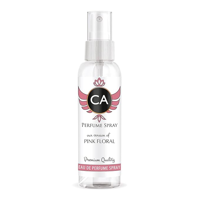 CA Perfume Eco Refill Impression of Pink Floral for Unisex Floral Long Lasting Fragrance Eau De Parfum 2 Fl Oz 60ml