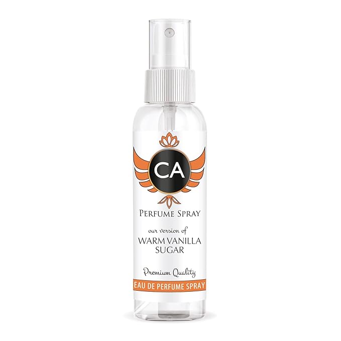 CA Perfume Eco Refill Impression of Warm Vanilla Sugar for Women Amber Long Lasting Fragrance Eau De Parfum 2 Fl Oz 60ml
