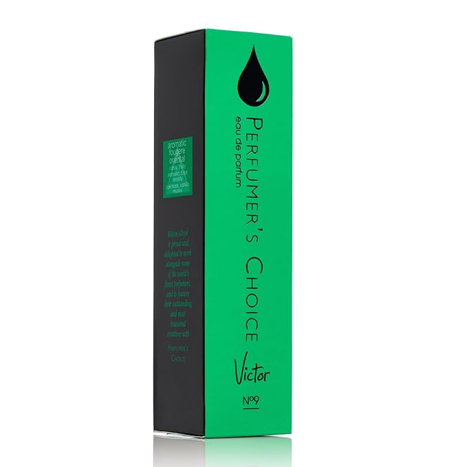 Perfumer's Choice Milton-Lloyd No 9 Victor - Cologne for Men - Aromatic Fougere Fragrances - Mens Cologne - Long Lasting Perfume for Men - 1.7 oz