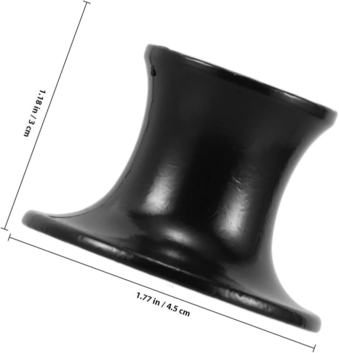 Healifty Safety Razor Stand Shaving Brush Holder Alloy Base for Men’s Manual Razors Bathroom Countertop Shaving Accessory