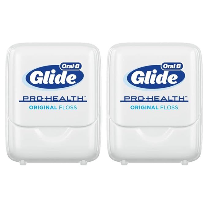 Oral-B Glide Pro-Health Original Floss Twin Pack 100 M, Packaging May Vary (Pack of 2)