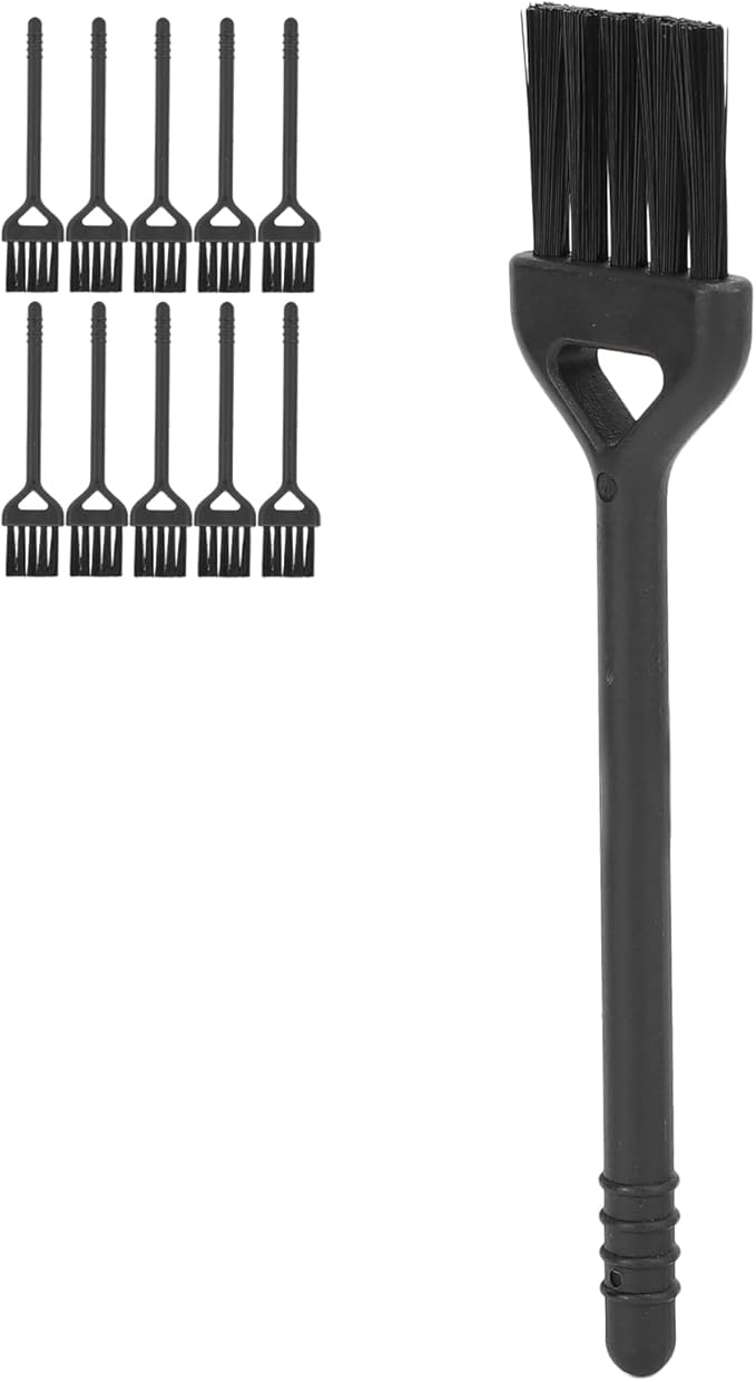 Agatige 10PCS Electric Shaver Cleaning Brushes, Mini Nylon Double Sided Clipper Brush Shaver Cleaner