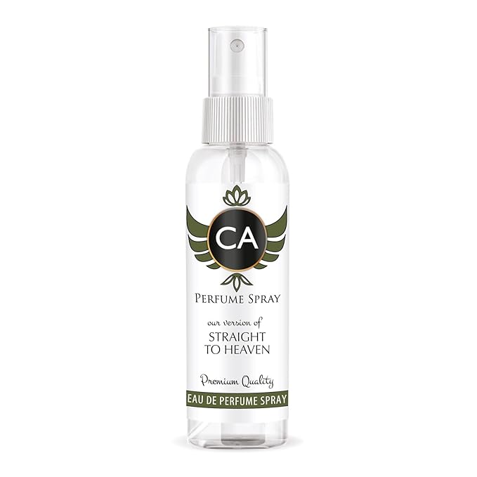CA Perfume Eco Refill Impression of Straight To Heaven for Men Woody Spicy Long Lasting Fragrance Eau De Parfum 2 Fl Oz 60ml