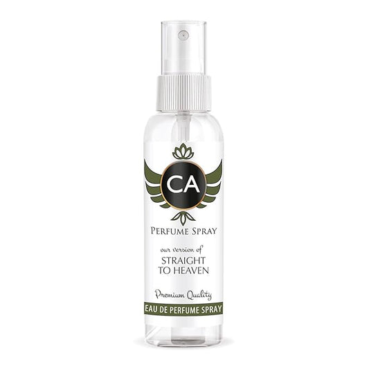 CA Perfume Eco Refill Impression of Straight To Heaven for Men Woody Spicy Long Lasting Fragrance Eau De Parfum 2 Fl Oz 60ml