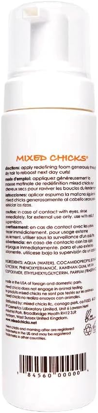 Mixed Chicks Morning After Redefining Hair Foam, 8 fl.oz. / 236ml