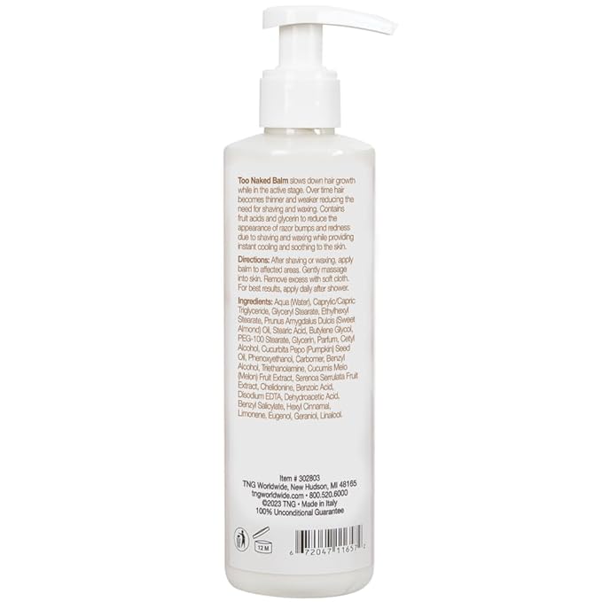 Too Naked Balm with Decelerine Complex 8.45 oz.