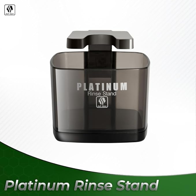 SKULL SHAVER Platinum Rinse Stand - Ultimate Cleaning Solution for Pitbull & Butterfly Shavers