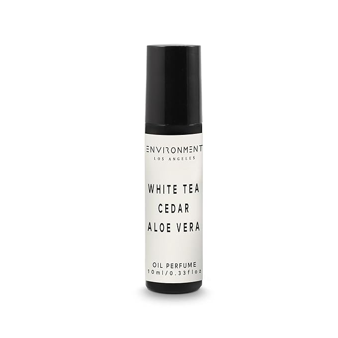 ENVIRONMENT Inspired by 5-Star Resort WSTN 10ml Roll-on Perfume (White Tea | Cedar | Aloe Vera) Body Oil Fragrance, Roll On Oil, Body Fragrance for Women & Men, Luxury Scents, Vegan & Cruelty-Free