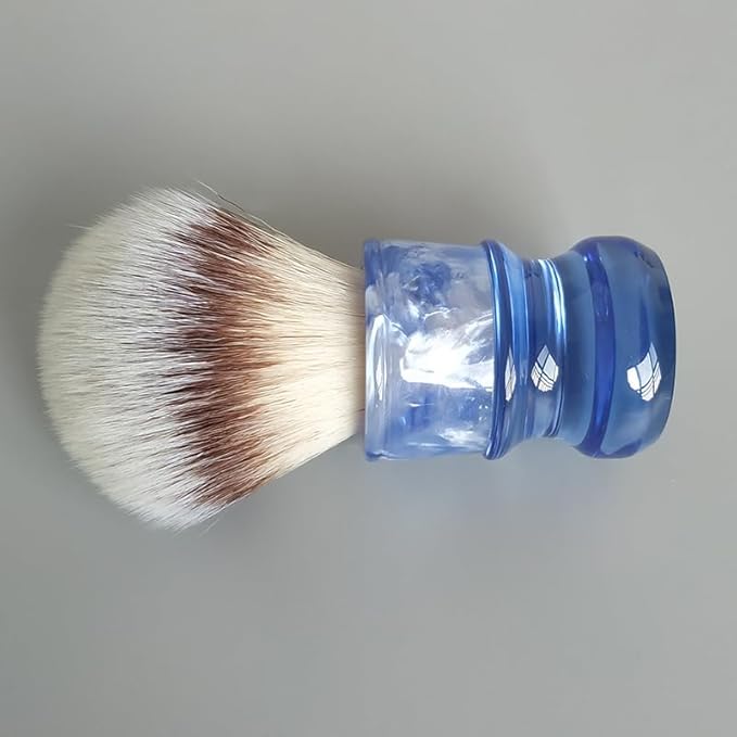 26mm A2S synthetic hair ice blue hande shaving brush