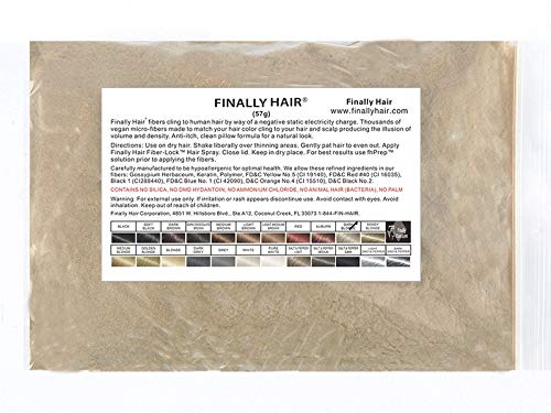 Hair Building Fibers 57 Grams. Highest Grade Refill That You Can Use for Your Bottles From Competitors Like Toppik?, Xfusion?, Miracle Hair? (Dark Blonde)