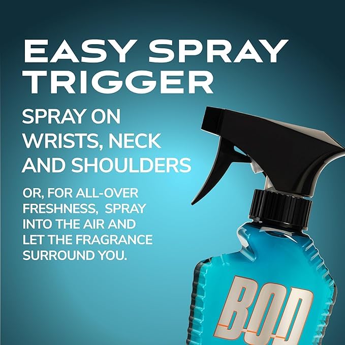 Parfums de Coeur Bod Man Fresh Blue Musk Body Spray 8 oz