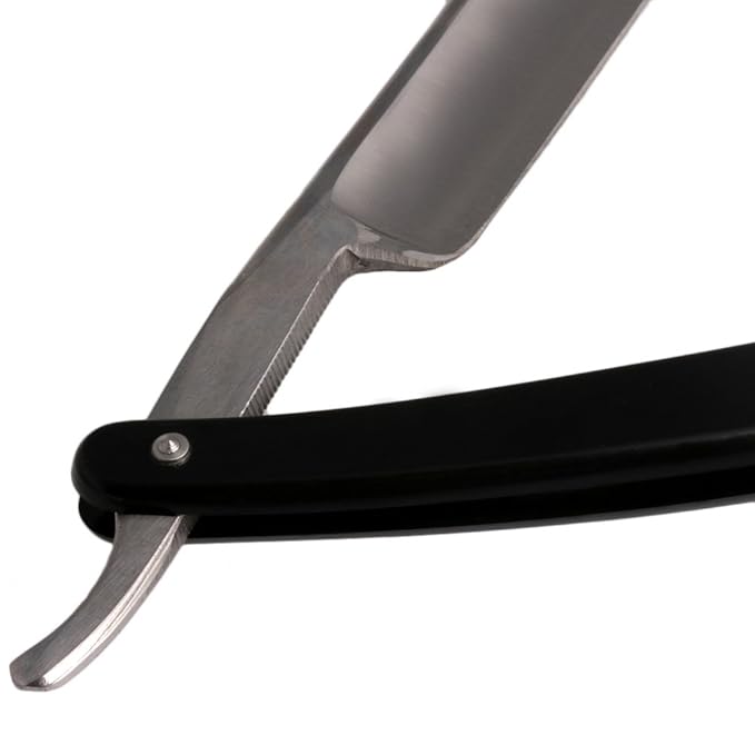 Pro Gold Dollar Shave Knife 66 Straight Edge Barber Razor Folding Hair Shaving