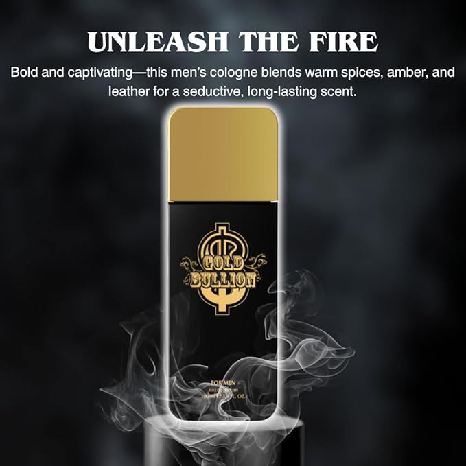Perfume for Men - INSPIRED by A WORLD RENOWNED MEN’S PERFUME - Grapefruit, Mint, Cinnamon, Leather - Spicy, Sensual, Fresh, Long-Lasting - Eau De Parfum 100 ml (3.4 fl oz)