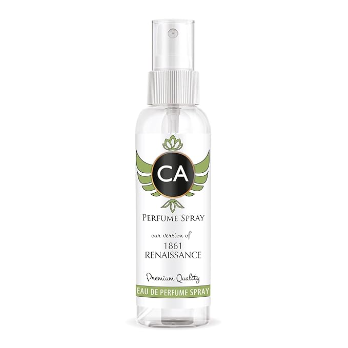 CA Perfume Eco Refill Impression of 1861 Renaissance for Unisex Citrus Aromatic Long Lasting Fragrance Eau De Parfum 2 Fl Oz 60ml