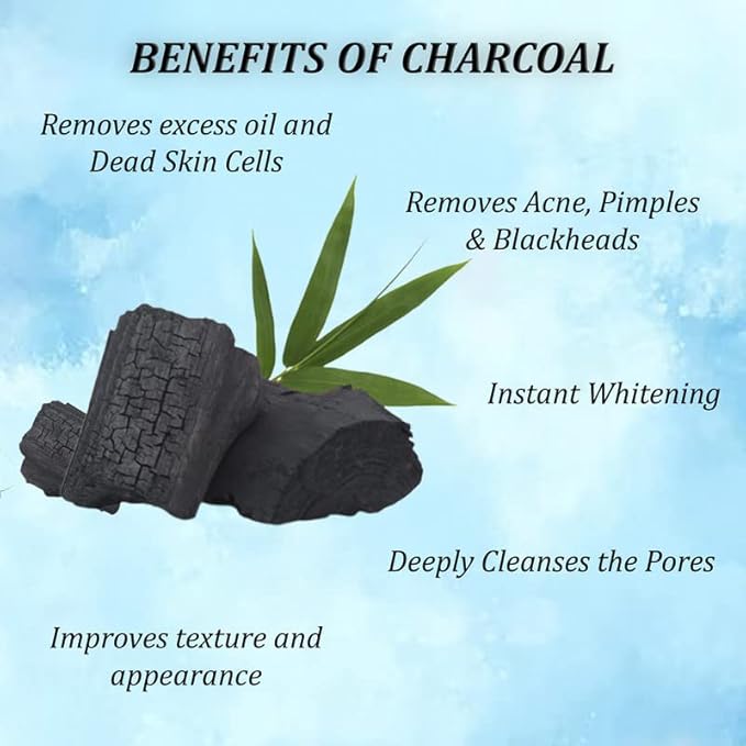 Yana Charcoal Acne Face Wash travel size & Cleanser for Teens Boys By Korean Technoloy | Charcoal Face Wash Scrub | Side-effect Free