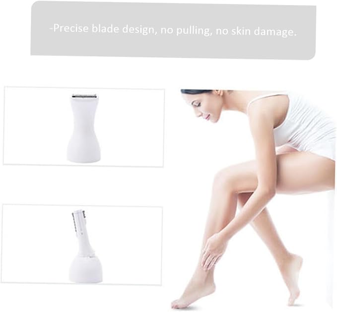 Ladies Shaver Rechargeable Eyebrow Hair Remover Facial Hair Trimmer Cordless Clippers for Women