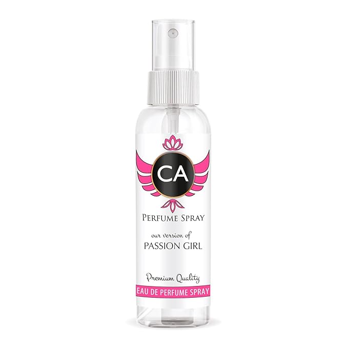 CA Perfume Eco Refill Impression of Passion Girl for Women Amber Vanilla Long Lasting Fragrance Eau De Parfum 2 Fl Oz 60ml