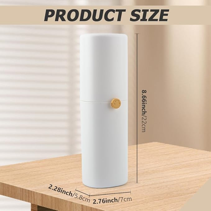 Xiaokeis Toothbrush Travel Holder for Electric Toothbrushes, Portable Travel Toothbrush Case, Tooth Brush and Toothpaste Cover for School, Traveling, Camping, Business Trip and Bathroom