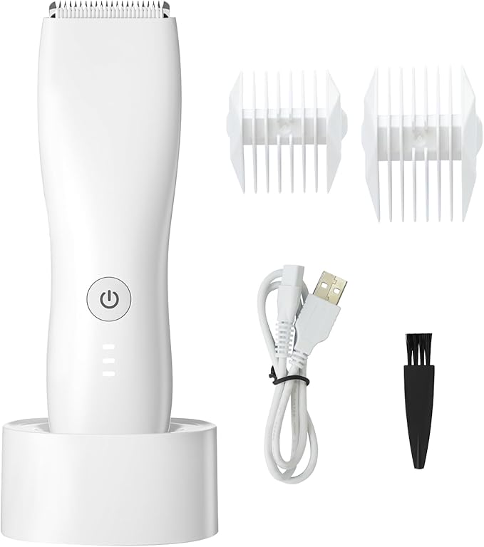 Bikini Trimmer for Women & Men - Pubic & Body Hair Removal, Facial Hair Trimmer