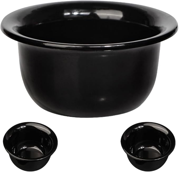 3pcs Men Shaving Bowls,Reusable Shaving Soap Cup,Household Shave Bowl,Men Shave Barber Supply Accessories