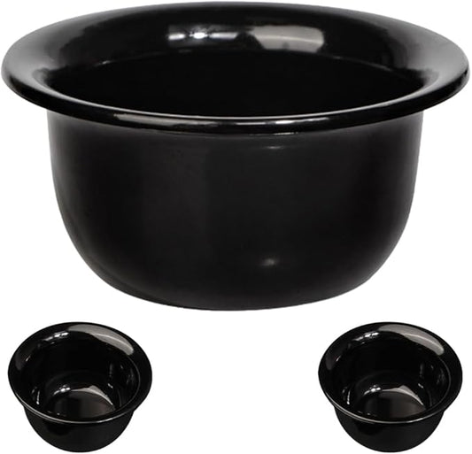 3pcs Men Shaving Bowls,Reusable Shaving Soap Cup,Household Shave Bowl,Men Shave Barber Supply Accessories
