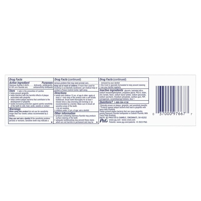 Crest Pro-Health Advanced Deep Clean Mint Toothpaste, 5.1 Oz