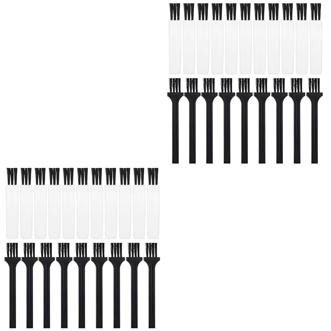 Beaupretty 60pcs Cleaning Tool Clipper Cleaner Mini Cleaning Brush Razor Cleaner Plastic Brush for Keyboard Portable