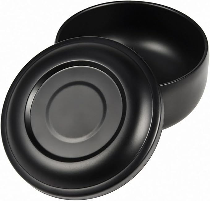 LIFKOME 1pc Rustproof Shaving Soap Bowl Lid Bubbling Container for Shave Men's Foaming Lid Bowl Home Use Shaving Tool