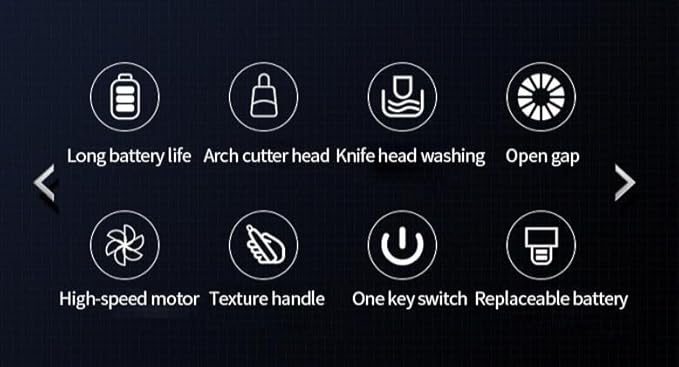 2 in 1 Electric Nose Hair Trimmer/Facial Hair Shaver - Nasal Hair Trimmer for Men, Nose Shaver, Mens Trimmers, Ear Hair Remover, Nose Ear Trimmer for Men, Grooming kit, Small Hair Trimmer