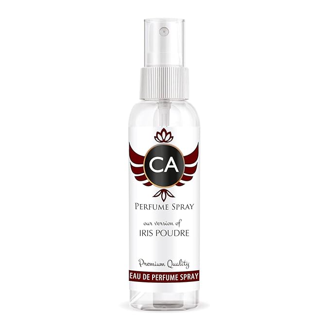 CA Perfume Eco Refill Impression of Iris Poudre for Women Floral Aldehyde Long Lasting Fragrance Eau De Parfum 2 Fl Oz 60ml